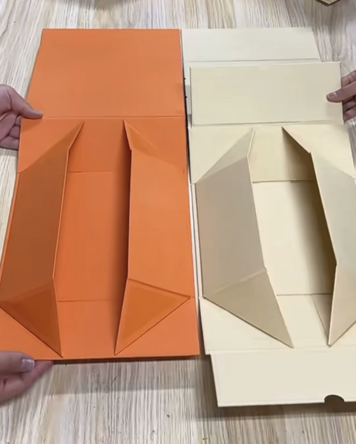 Recycelbares einteilige Klapp-Geschenkbox ohne magnetische Saugung, in 10 Sekunden geformt