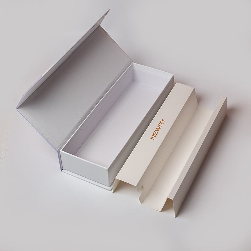 Luxus -Haarpflegeproduktverpackung enthüllt: exquisites Buch geformte Geschenkbox