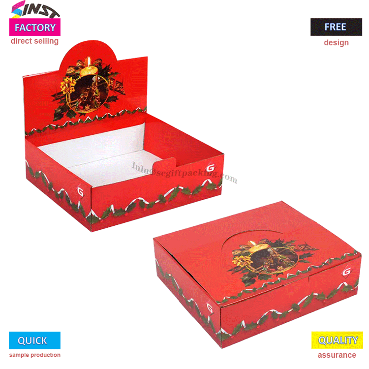 Das klassische Farbschema des Weihnachts-Desktop-Ständers weckt das Gefühl einer festlichen Zeremonie auf dem Desktop