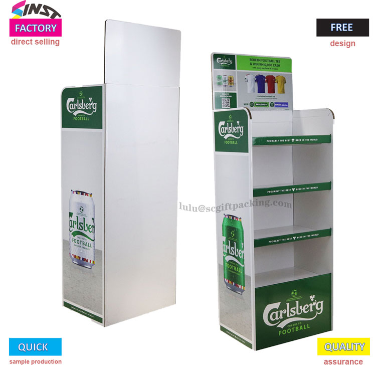 Wie kann ein Bier-Wellpappenständer die Konsumbegeisterung der Fans wecken?