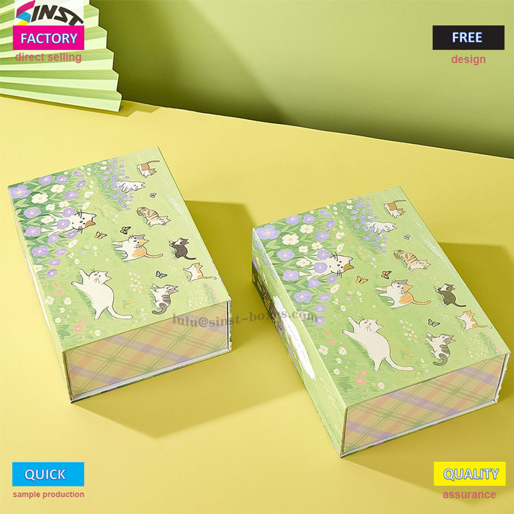 Süße Katzen-Plüsch-Anhänger-Geschenkbox