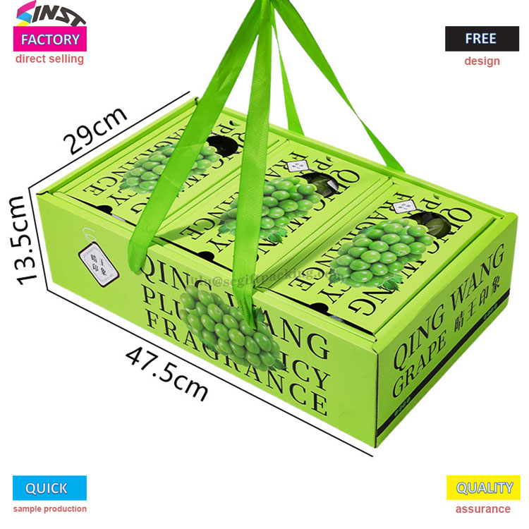 Obst Universal Handheld -Geschenkbox für Trauben