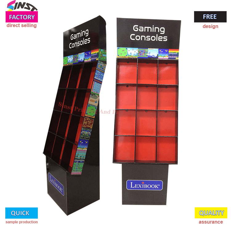 Cardboard display rack