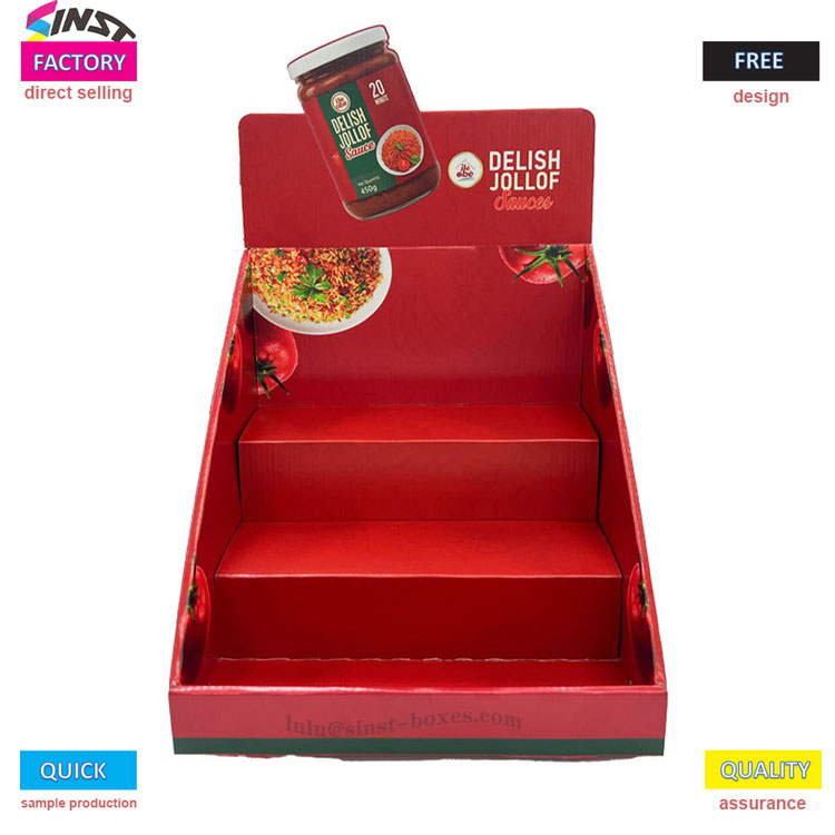 Ketchup-Displaybox für die Arbeitsplatte